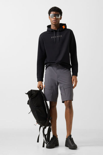 Caleb functional shorts in Anthracite