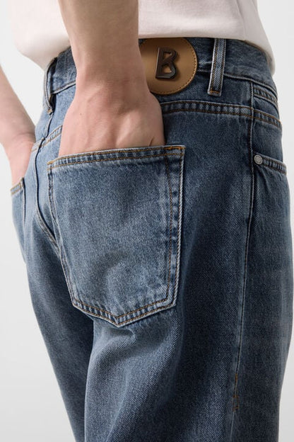 Straight fit jeans Travis in Denim Blue