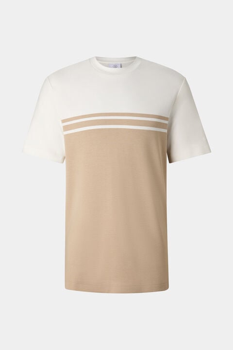 T-shirt Pete in Beige/cream