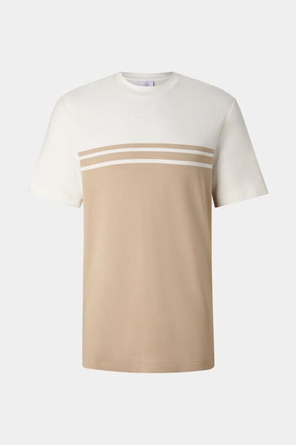 T-shirt Pete in Beige/cream