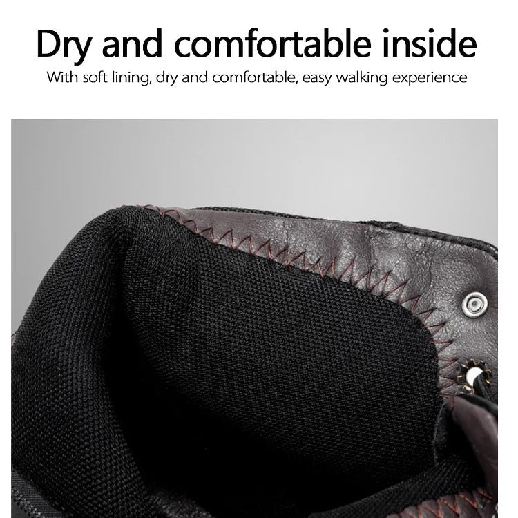 Men's Genuine Leather Martin Boots