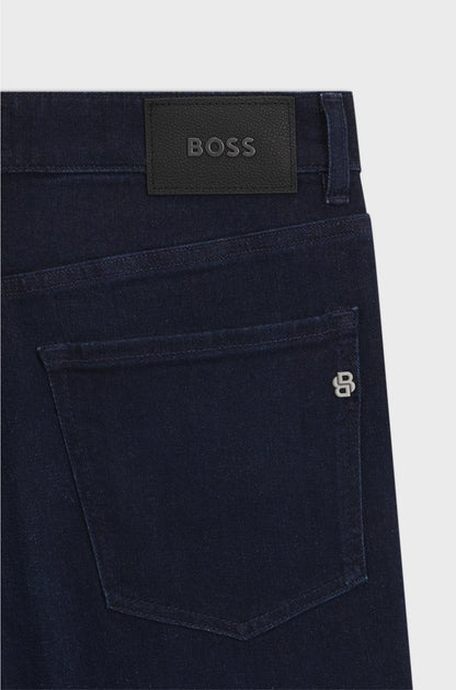 MAINE REGULAR-FIT JEANS IN DARK-BLUE DENIM