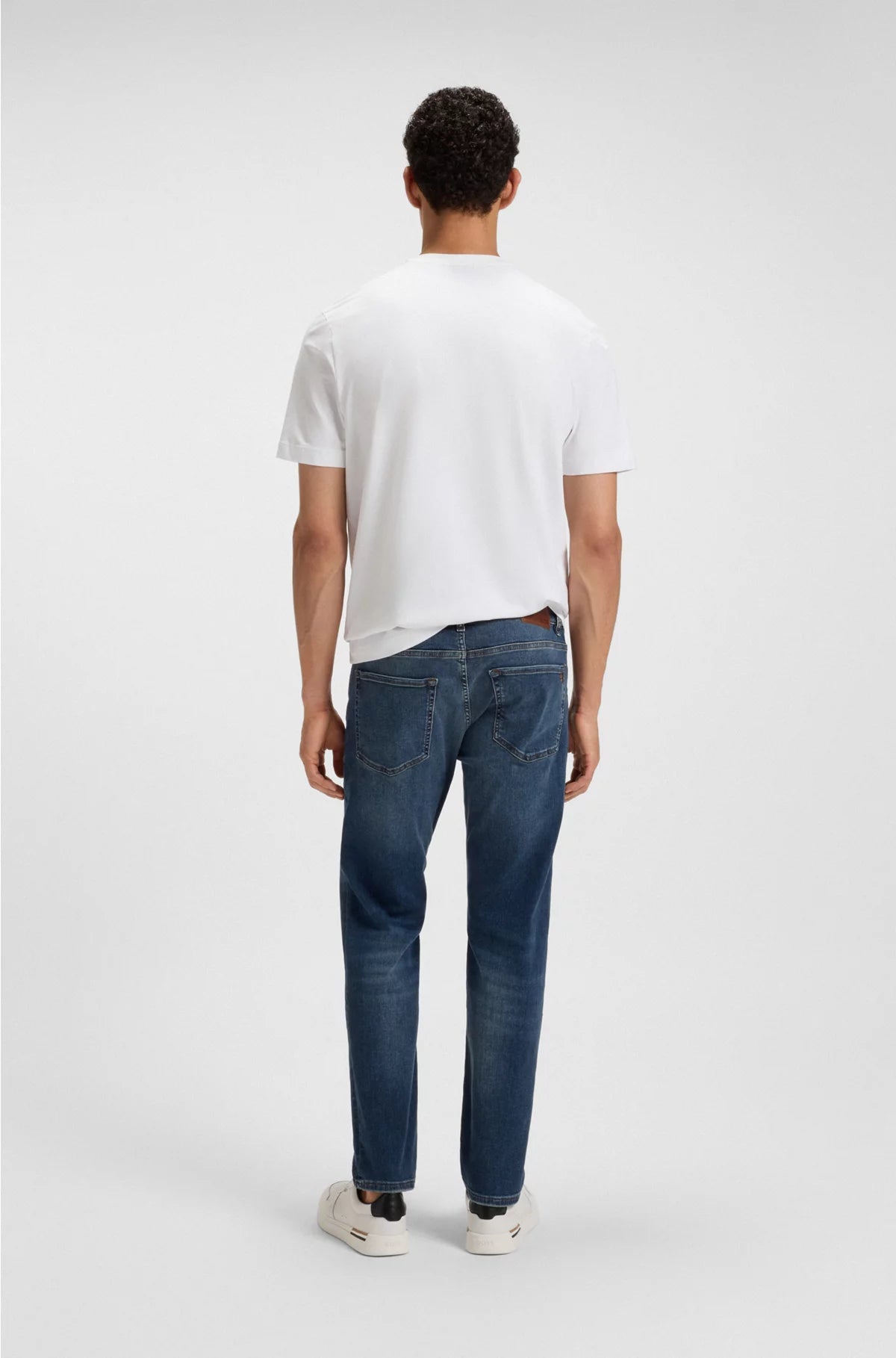 MAINE REGULAR-FIT JEANS IN BLUE SUPER-STRETCH DENIM
